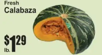 SuperFresh Fresh Calabaza offer