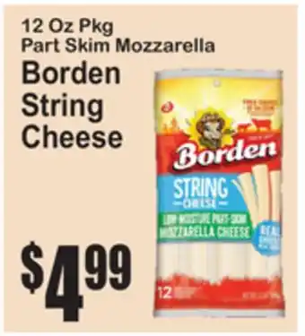 SuperFresh Borden String Cheese offer