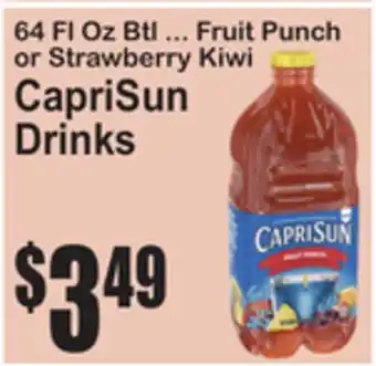 SuperFresh CapriSun Drinks offer