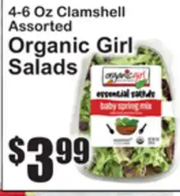 SuperFresh Organic Girl Salads offer