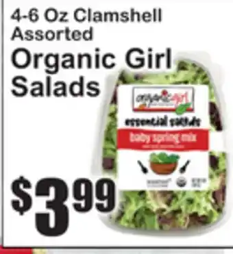 SuperFresh Organic Girl Salads offer