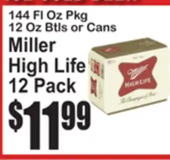 SuperFresh Miller High Life offer