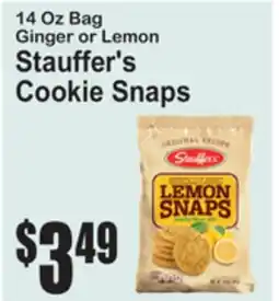SuperFresh Stauffer's Cookie Snaps offer