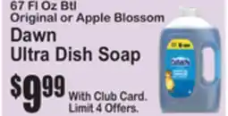 SuperFresh Dawn Ultra Dish Soap offer