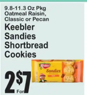 SuperFresh Keebler Sandies Shortbread Cookies offer