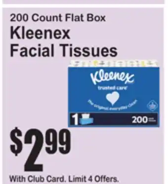 SuperFresh Kleenex Facial Tissues offer