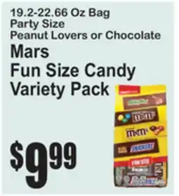 SuperFresh Mars Fun Size Candy Variety Pack offer