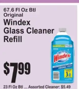 SuperFresh Windex Glass Cleaner Refill offer