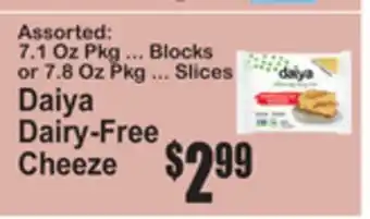 SuperFresh Daiya Dairy-Free Cheeze offer