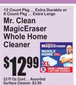 SuperFresh Mr. Clean MagicEraser Whole Home Cleaner offer