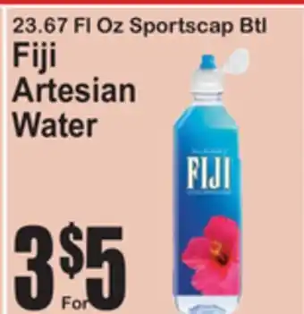 SuperFresh 23.67 Fl Oz Sportscap Btl Fiji Artesian Water offer
