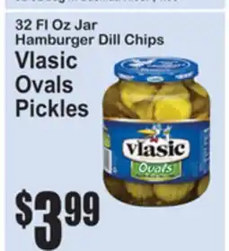 SuperFresh Vlasic Ovals Pickles offer