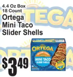 SuperFresh Ortega Mini Taco Slider Shells offer