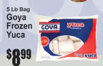 SuperFresh 5 Lb Bag Goya Frozen Yuca offer
