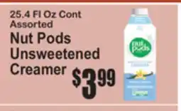 SuperFresh Nut Pods Unsweetened Creamer offer