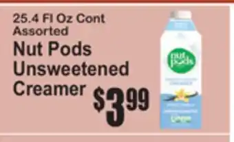 SuperFresh Nut Pods Unsweetened Creamer offer