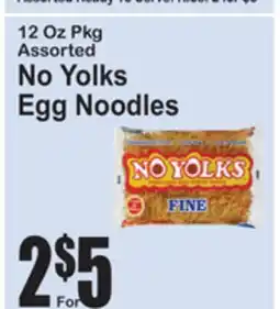 SuperFresh Assorted No Yolks Egg Noodles offer