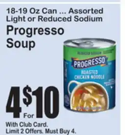 SuperFresh Progresso Soup offer