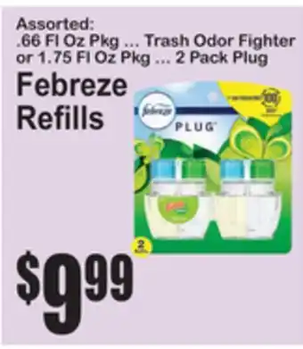 SuperFresh Febreze Refills offer