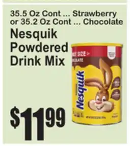 SuperFresh Nesquik Powdered Drink Mix offer