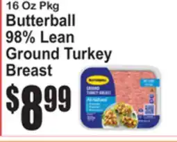 SuperFresh Butterball 98% Lean Ground Turkey Breast offer