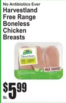 SuperFresh Harvestland Free Range Boneless Chicken Breasts offer