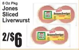 SuperFresh Jones Sliced Liverwurst offer