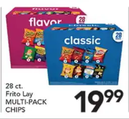 Pete's Fresh Market 28 ct. Frito Lay MULTI-PACK CHIPS offer