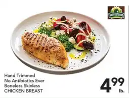 Pete's Fresh Market Hand Trimmed No Antibiotics Ever Boneless Skinless CHICKEN BREAST offer