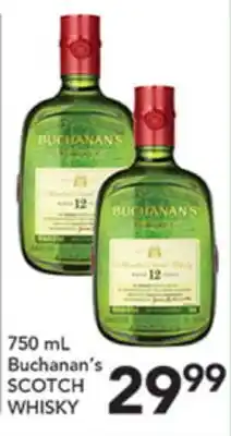 Pete's Fresh Market 750 mL Buchanan's SCOTCH WHISKY offer