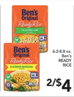 Pete's Fresh Market 6.2-8.8 oz. Ben's READY RICE offer
