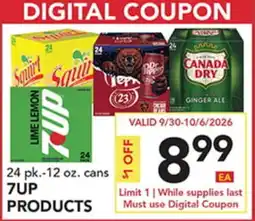 Pete's Fresh Market 7UP PRODUCTS offer