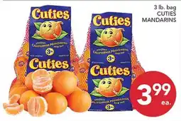 Pete's Fresh Market 3 lb. bag CUTIES MANDARINS offer