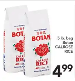 Pete's Fresh Market 5 lb. bag Botan CALROSE RICE offer
