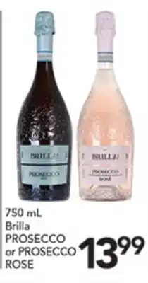 Pete's Fresh Market Brilla PROSECCO or PROSECCO ROSE offer