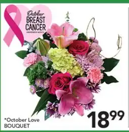 Pete's Fresh Market October Love BOUQUET offer