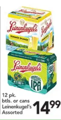 Pete's Fresh Market Leinenkugel's Assorted offer