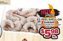 Torres Supermercado EZ-PEEL SHELL ON SHRIMP offer