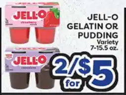 Torres Supermercado JELL-O GELATIN OR PUDDING offer