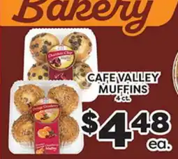 Torres Supermercado CAFE VALLEY MUFFINS offer