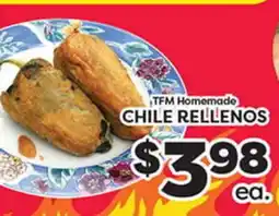 Torres Supermercado TFM Homemade CHILE RELLENOS offer