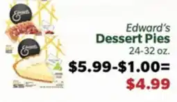 Living Fresh Market Edward's Dessert Pies offer