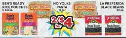 Torres Supermercado BEN'S READY RICE POUCHES NO YOLKS PASTA LA PREFERIDA BLACK BEANS offer