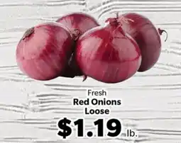 Living Fresh Market Fresh Red Onions Loose offer
