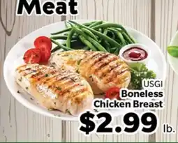 Living Fresh Market USGI Boneless Chicken Breast offer