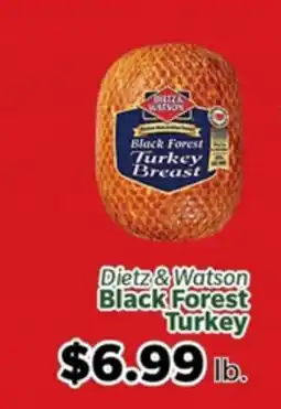 Living Fresh Market Dietz & Watson Black Forest Turkey offer
