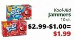 Living Fresh Market Kool-Aid Jammers offer