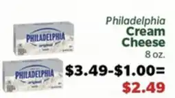 Living Fresh Market Philadelphia Cream Cheese offer