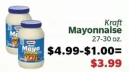 Living Fresh Market Kraft Mayonnaise offer