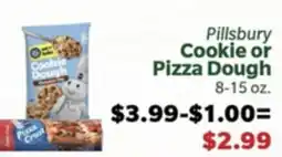 Living Fresh Market Pillsbury Cookie or Pizza Dough offer